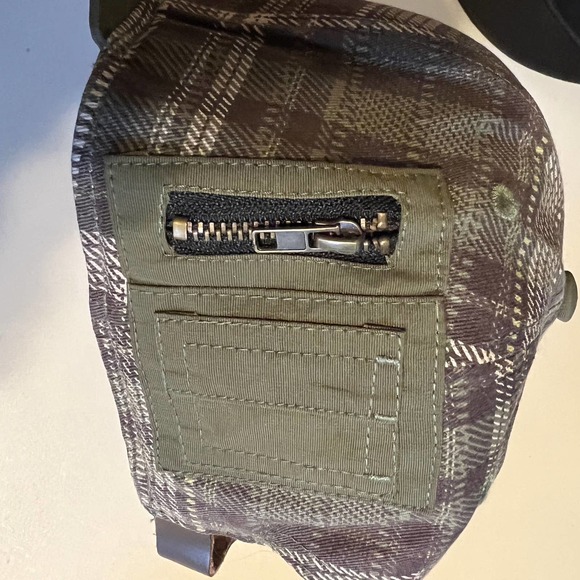 Parish Nation Flat Bill Plaid with Pocket - Picture 10 of 12